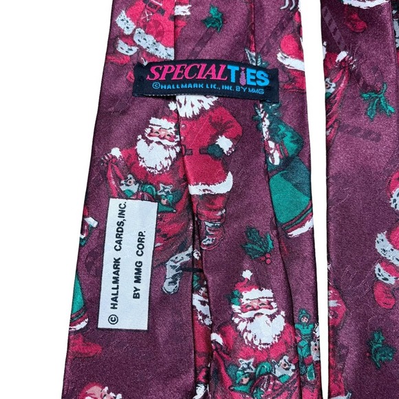 Vintage Hallmark Christmas Tie - Picture 3 of 4